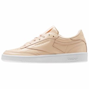 Reebok Club C 85 Patent Turnschuhe Damen - Rosa/Weiß - DE 615-XFL